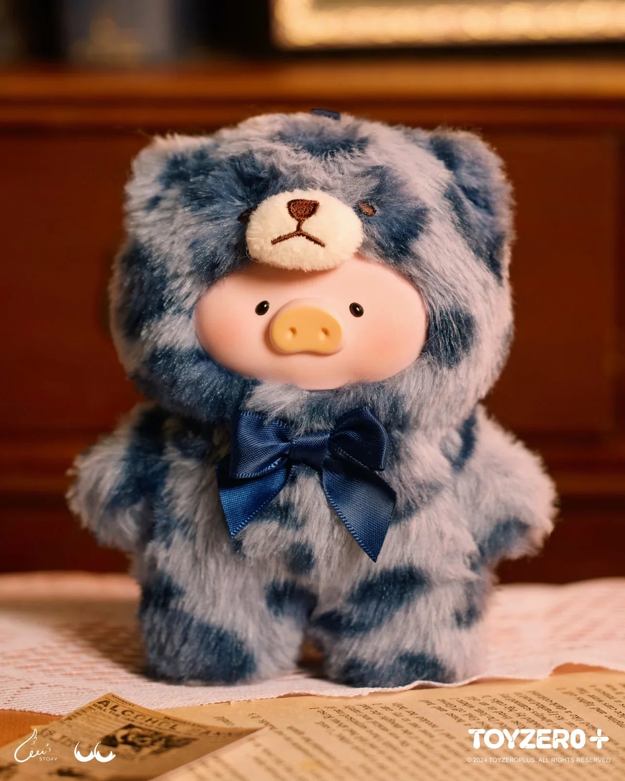 LuLu the Piggy - Vintage Teddy Shop Vinyl Face Keychain Blind Box - Blind Box Mall