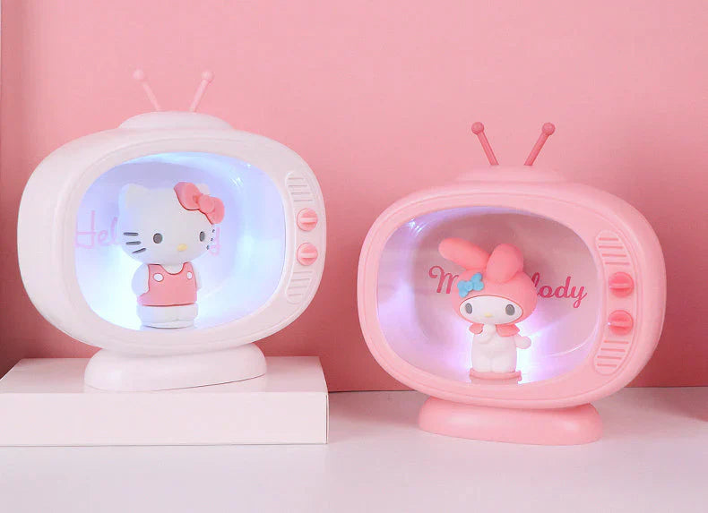 Sanrio Character TV-Shaped Night Light