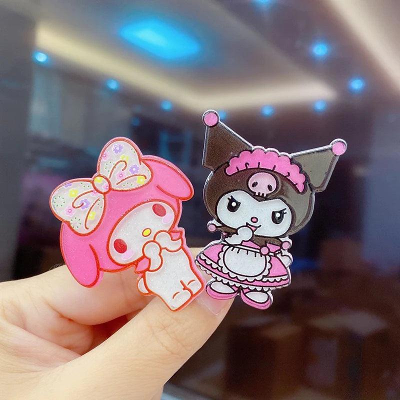 Sanrio Hair Clip 10 PCs Set