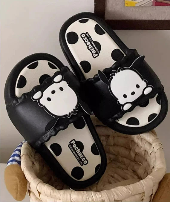 Sanrio Polka Dot Ruffle Soft Sole Sandals
