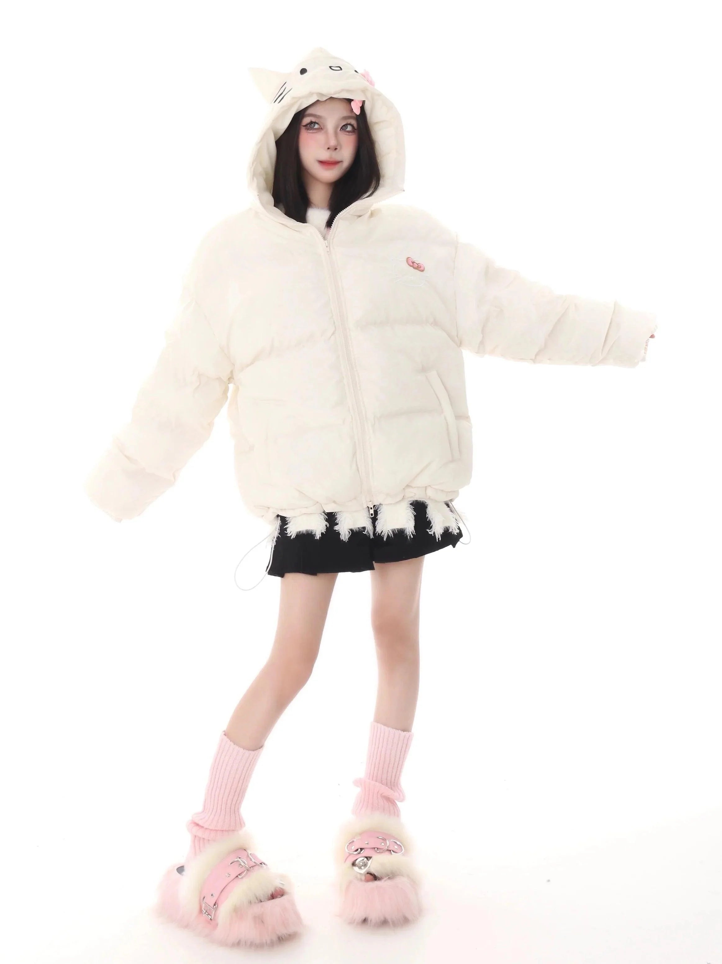 Hello Kitty Puffer Jacket
