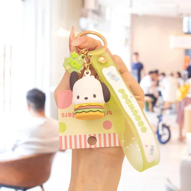 Sanrio Snack-Themed Keychain