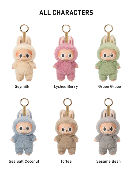 Soy Milk - Labubu THE MONSTERS - Exciting Macaron Vinyl Plush