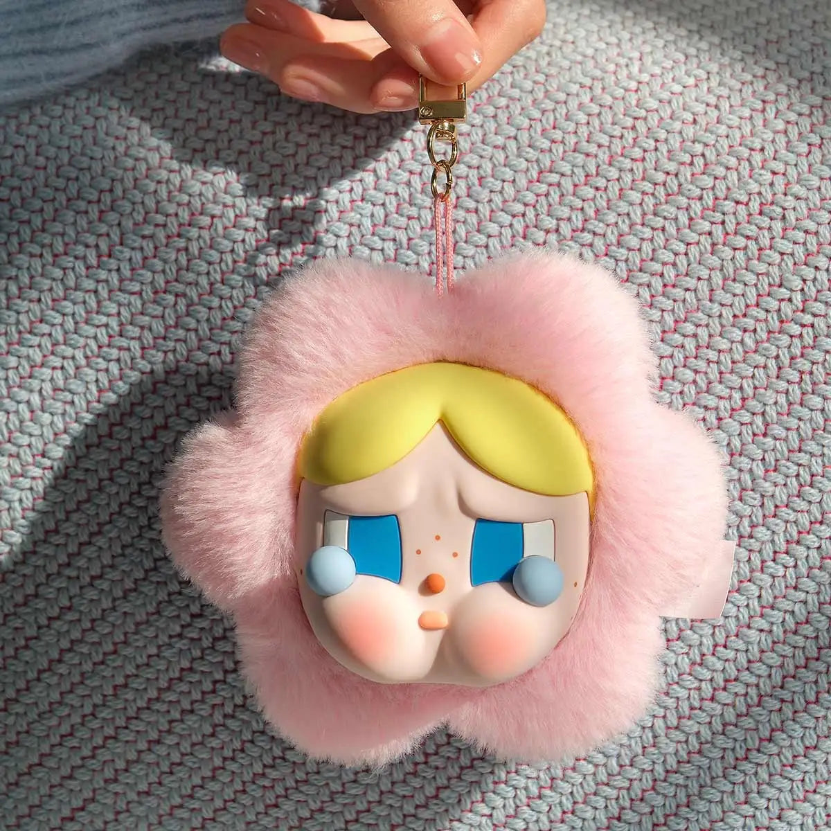CRYBABY Sad Club Series-Silicone Plush Earphone Bag