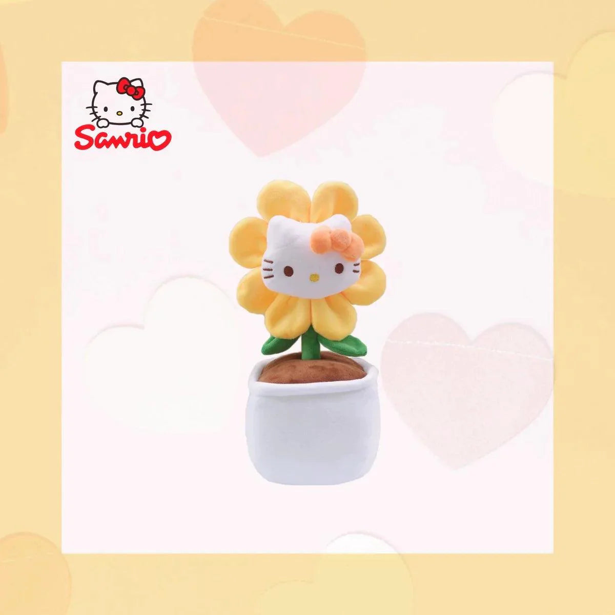 Hello Kitty Flower Pot Plushies