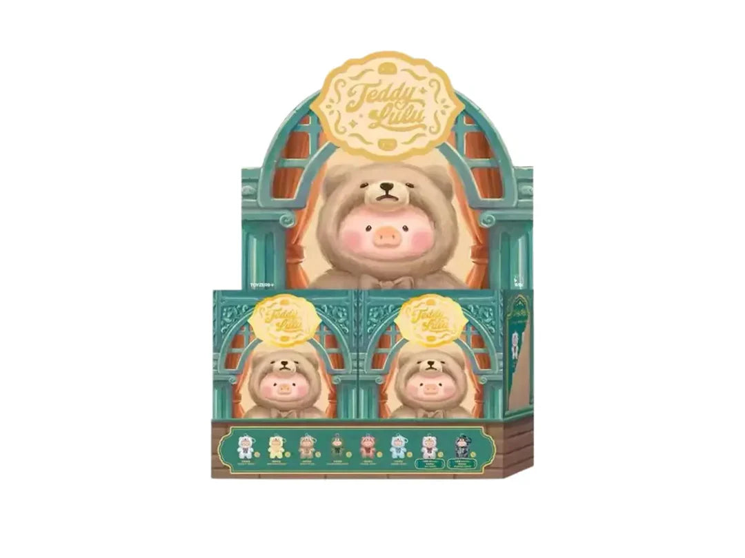 LuLu the Piggy - Vintage Teddy Shop Vinyl Face Keychain Blind Box - Blind Box Mall