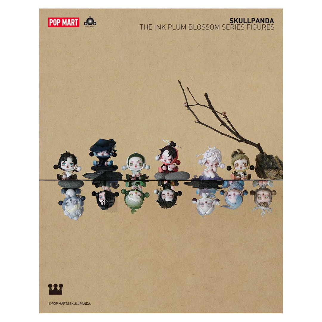SKULLPANDA The Ink Plum Blossom Blind Box Series - Single Box - Blind Box Mall