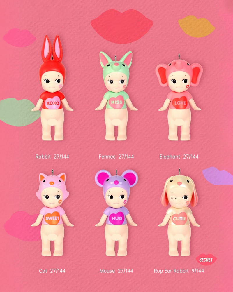 Sonny Angel Charm Kiss Kiss Series