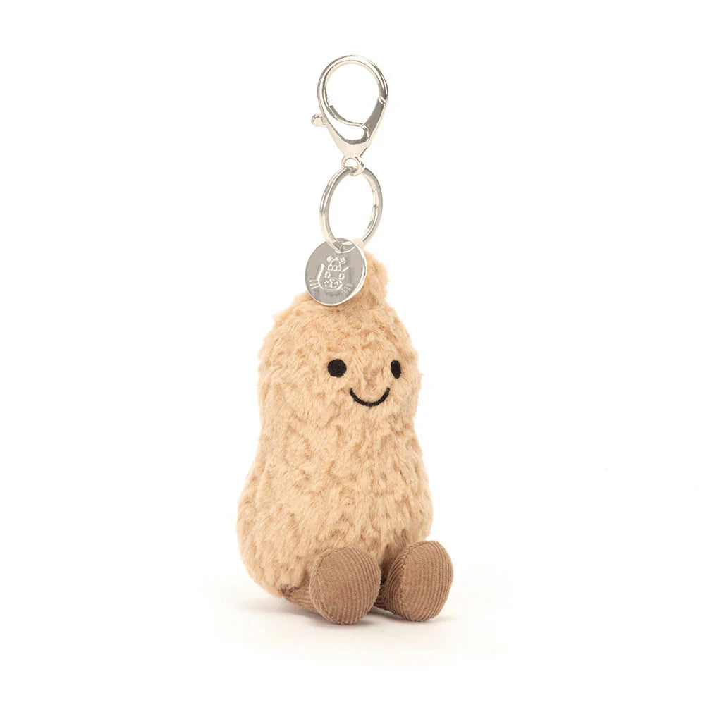 Jellycat Amuseables Bag Charm Peanut