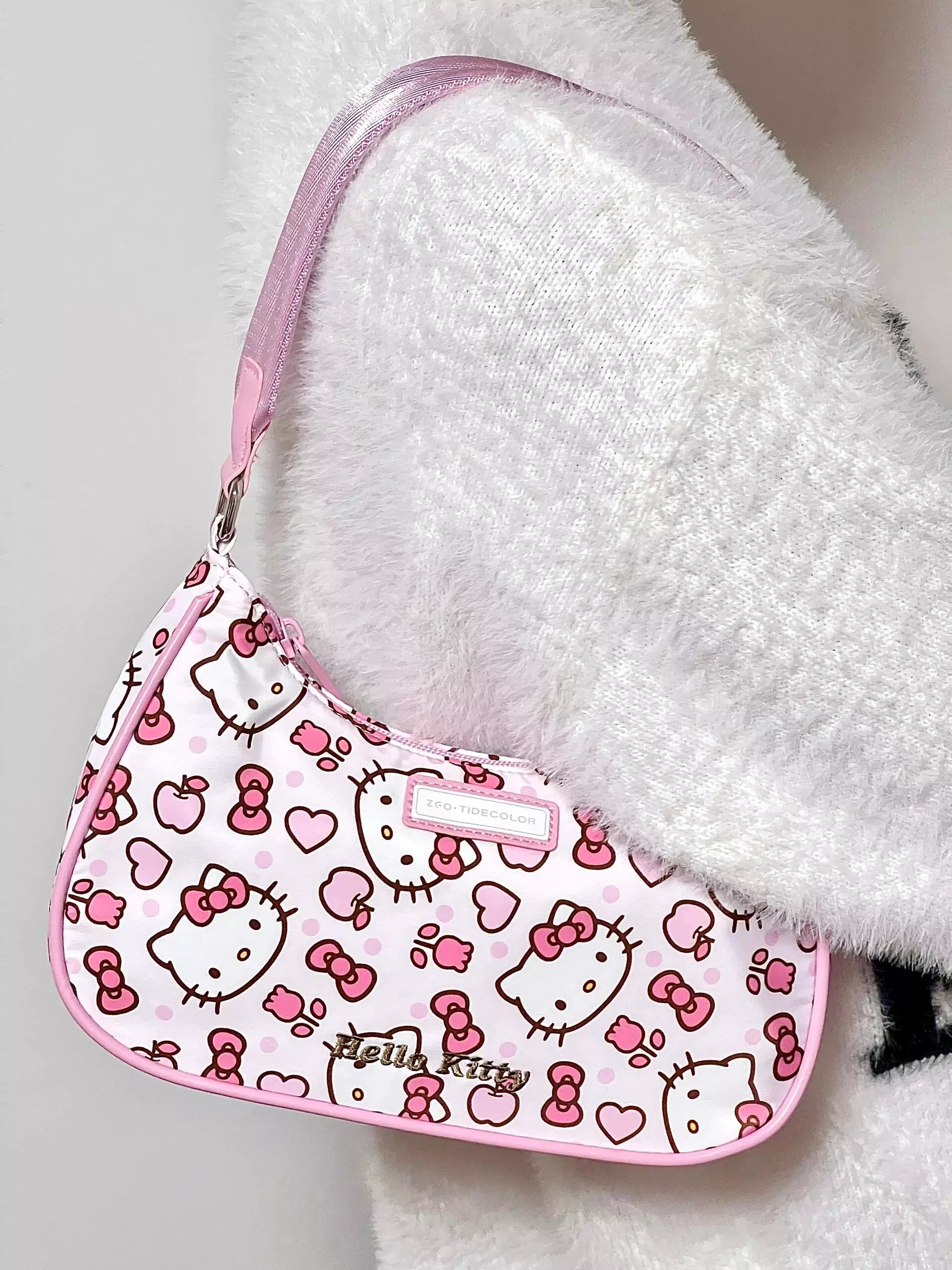 Sanrio Y2K Nylon Shoulder Bag With Gift Box