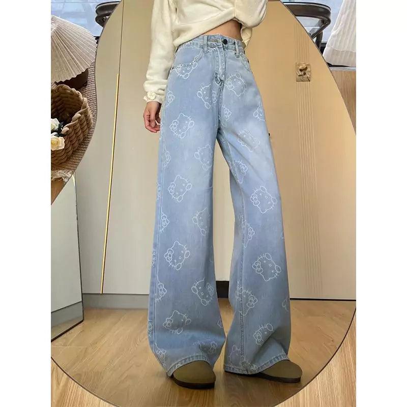 Hello Kitty Cool Flare Denim Jeans