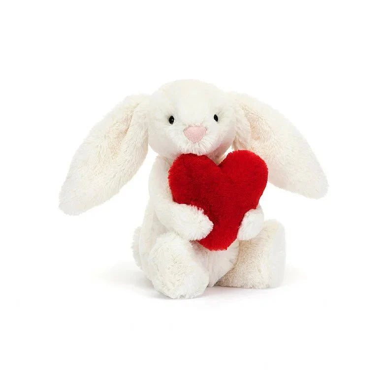 Jellycat Bashful Red Love Heart Bunny - Blind Box Mall