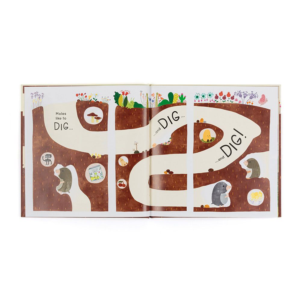 Jellycat Muswell Mole and the Buried Treasure HC