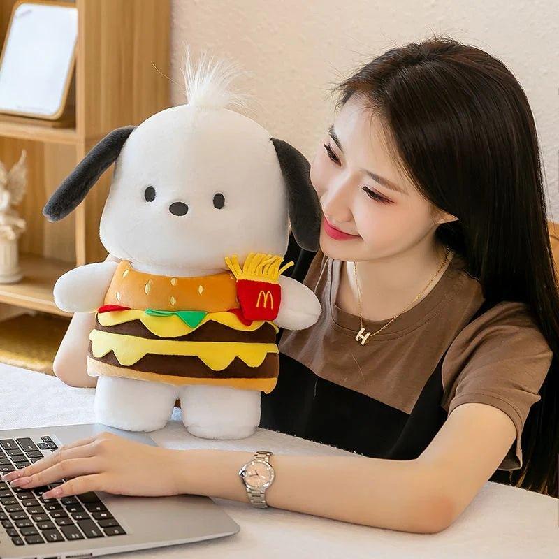 Oversized Pochacco Big Mac Plushie
