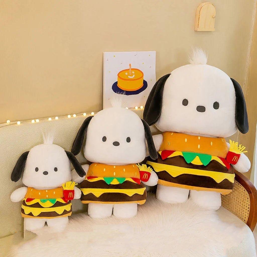Oversized Pochacco Big Mac Plushie