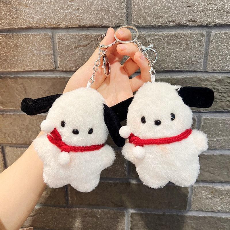 Pochacco Plushie Keychain