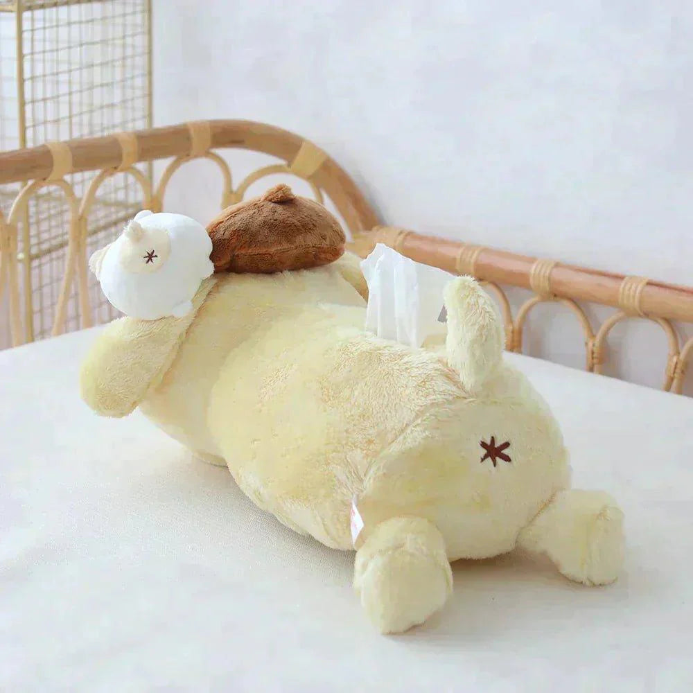 Pompompurin Tissue Holder Plush