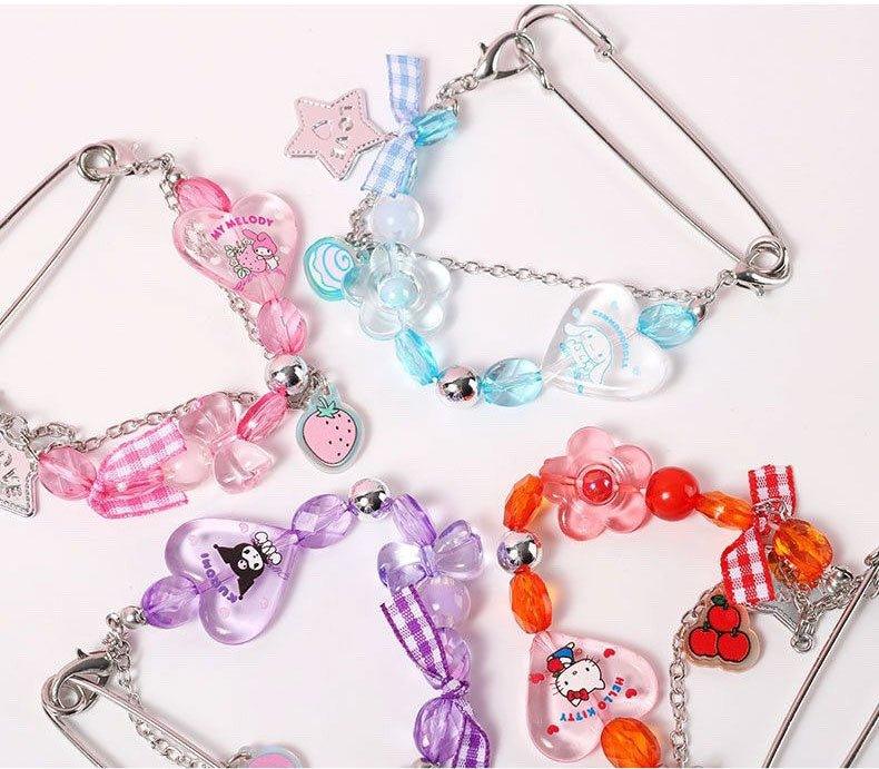 Sanrio Brooch Pin with Case