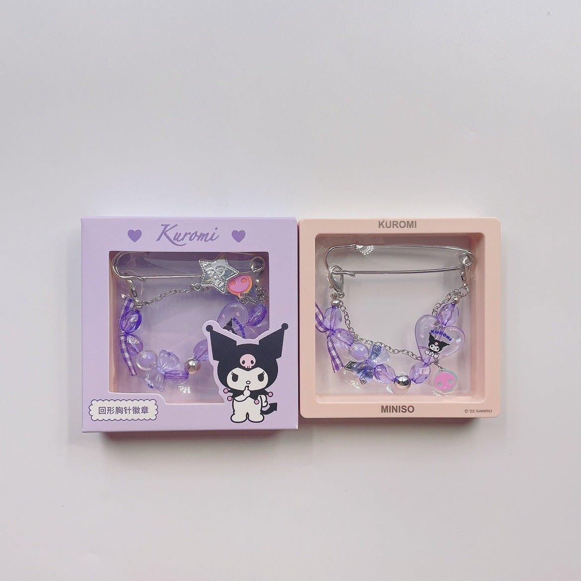 Sanrio Brooch Pin with Case