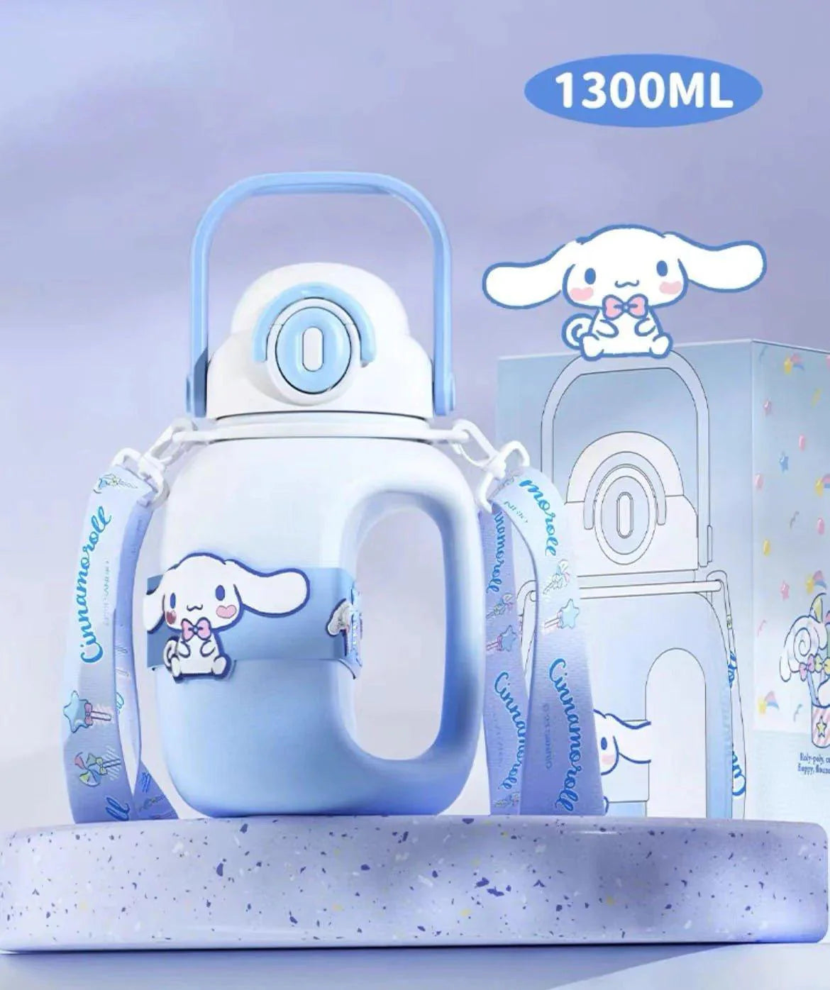 Sanrio Chubby Water Bottle (1300ml)