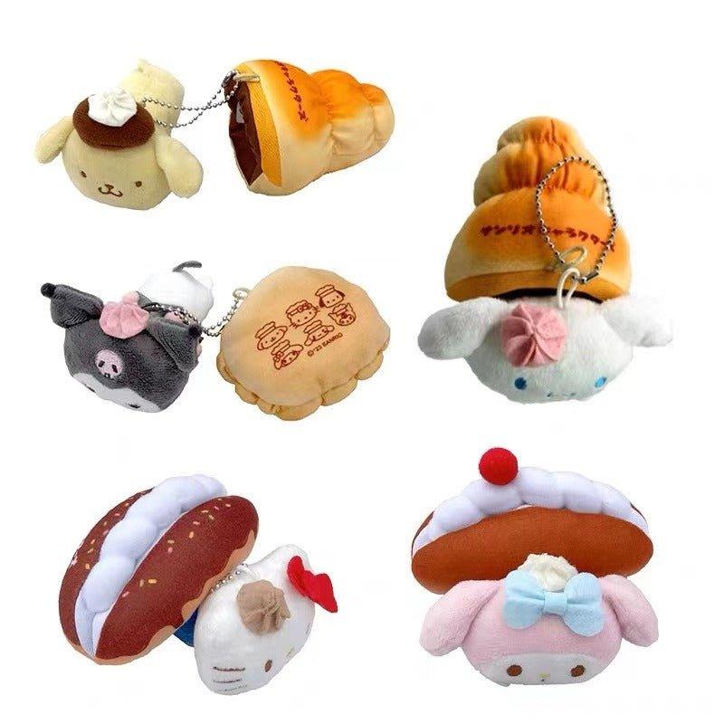 Sanrio Croissant Plush Keychain