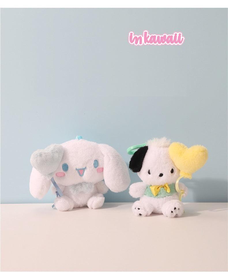 Sanrio Heart Balloon Plush Charm