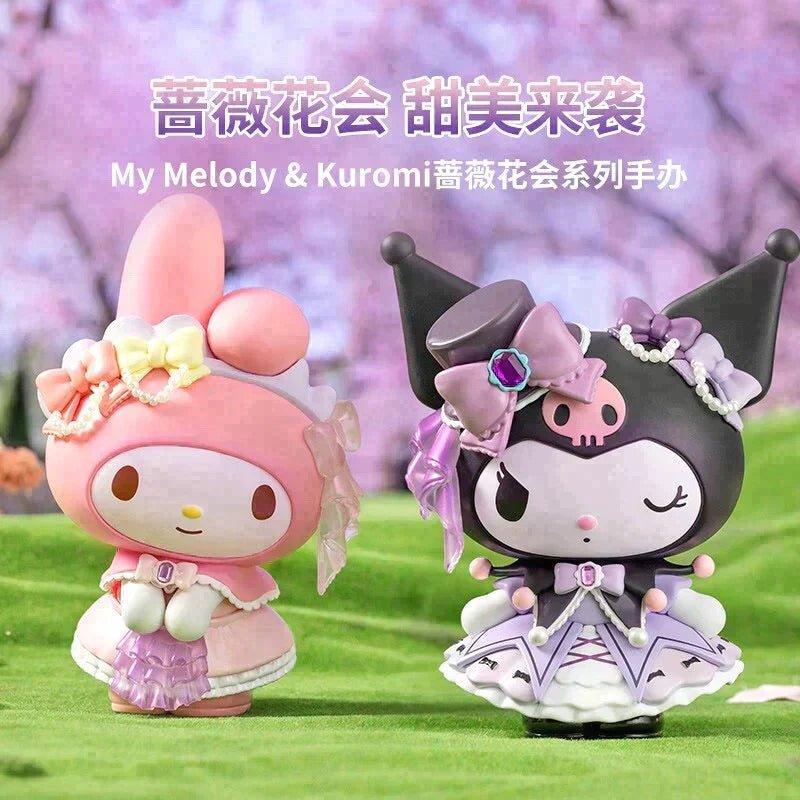 My Melody & Kuromi Rose Party Large Figurines