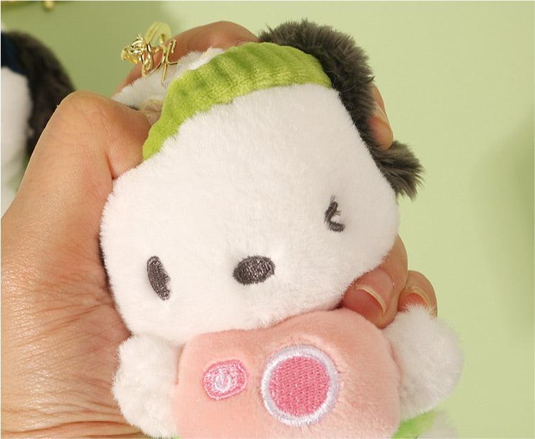 Sanrio Pochacco Cute Plush Keychain