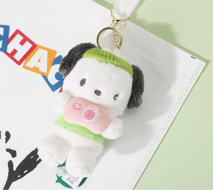 Sanrio Pochacco Cute Plush Keychain