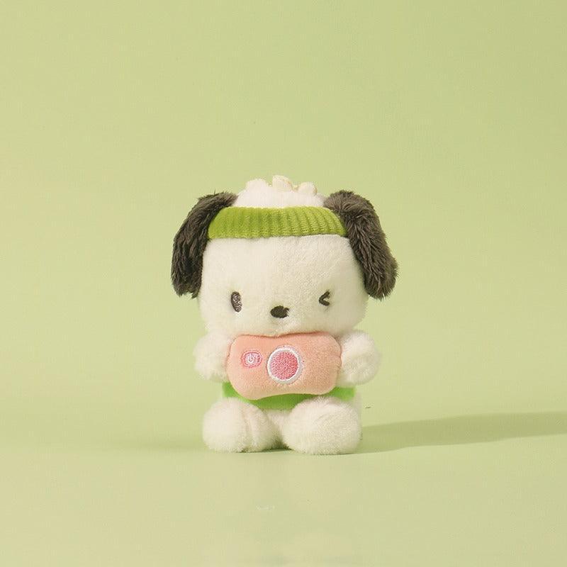 Sanrio Pochacco Cute Plush Keychain