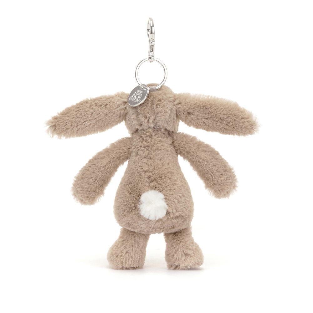 Jellycat Bashful Beige Bunny Bag Charm