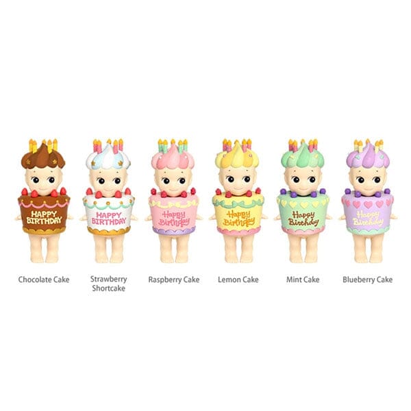 Sonny Angel Collectable Mini Cherub Figurines Happy Birthday