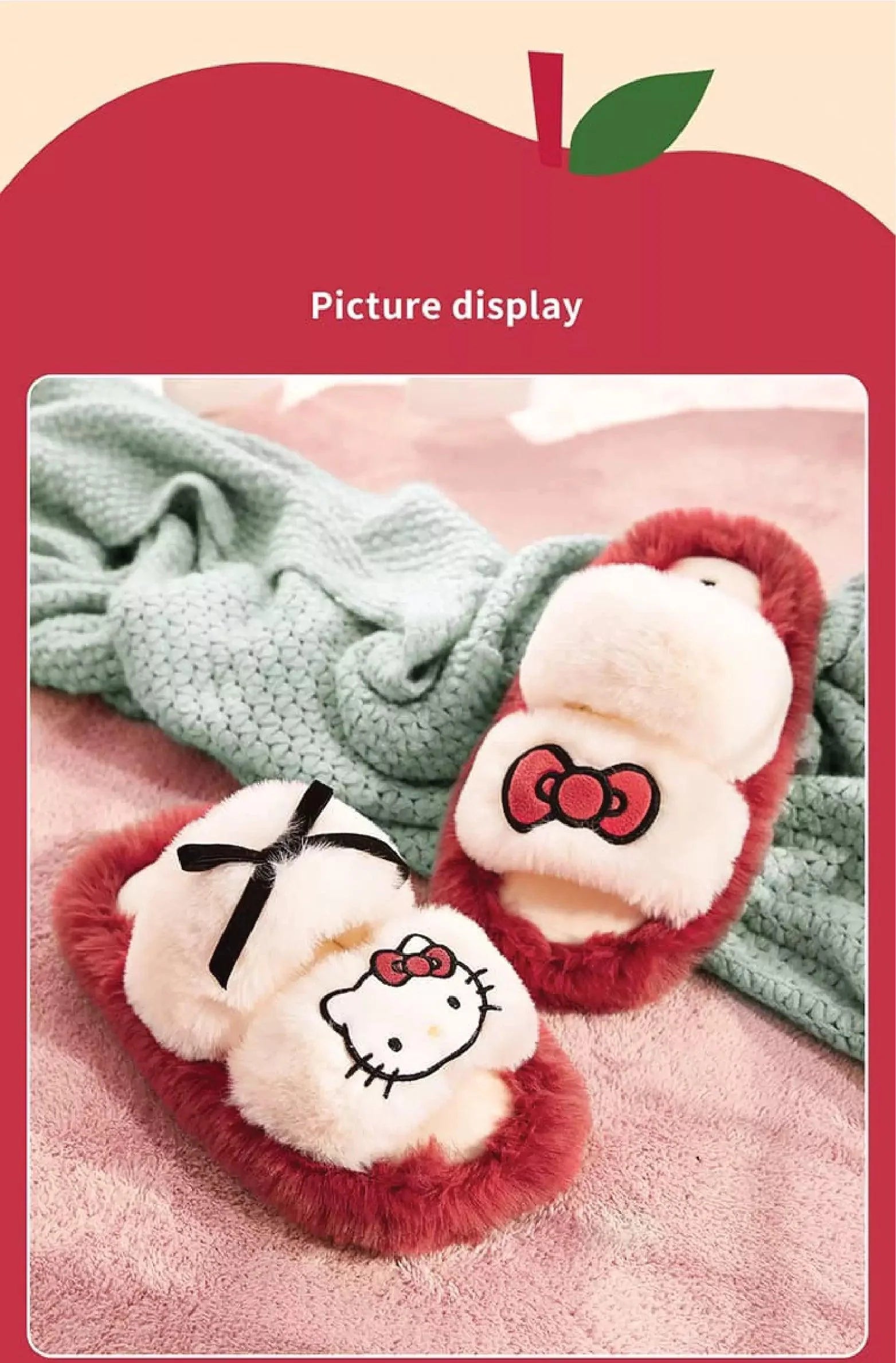 Hello Kitty Enchanted Bow Slippers