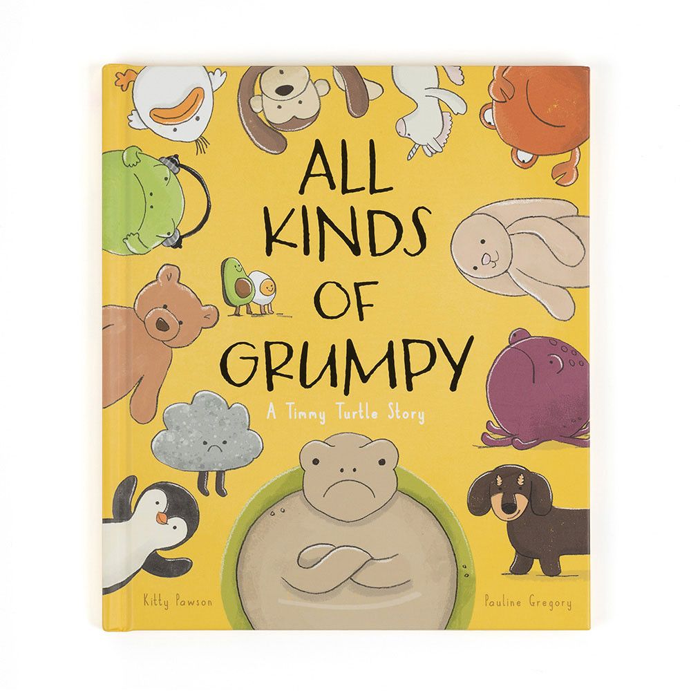 Jellycat All Kinds of Grumpy Book HC