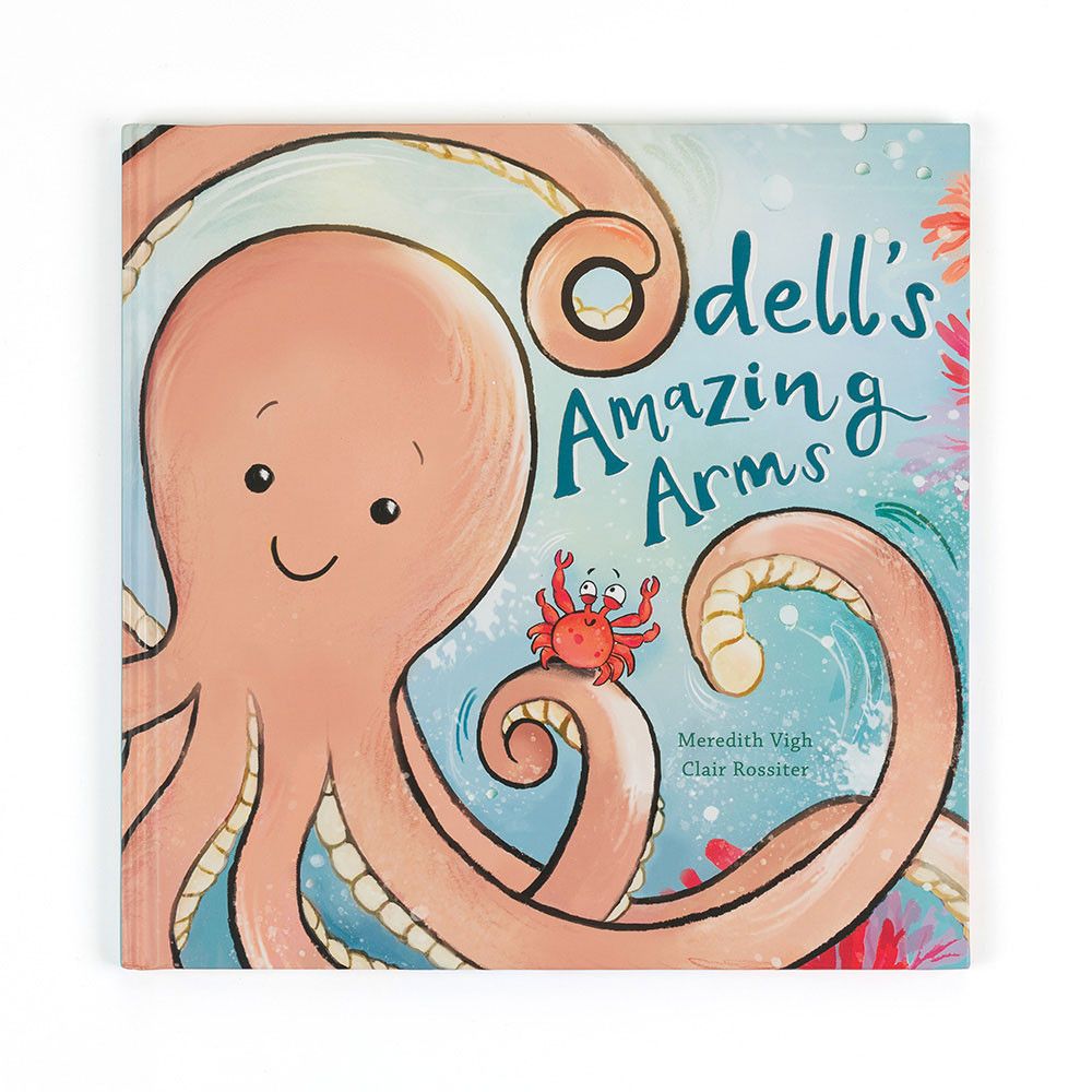 Jellycat Odell's Amazing Arms Book HC