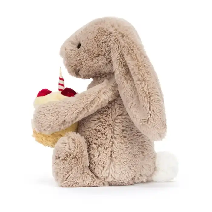 Jellycat Bashful Beige Bunny Birthday
