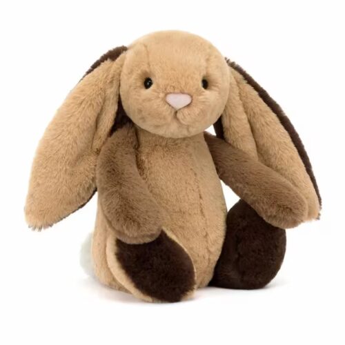Jellycat Bashful Patchwork Brown Bunny